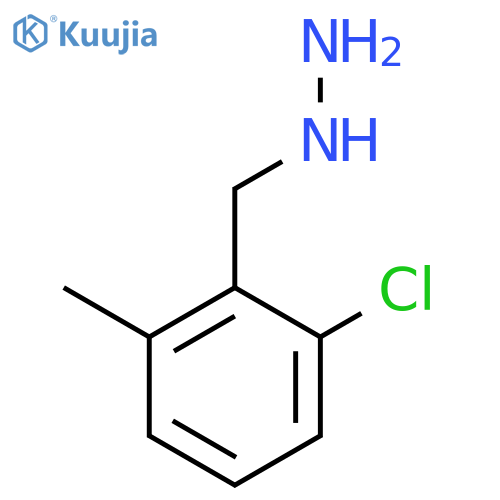 (2-chloro-6-methylphenyl)methylhydrazine structure
