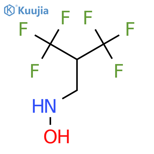 N-3,3,3-trifluoro-2-(trifluoromethyl)propylhydroxylamine structure