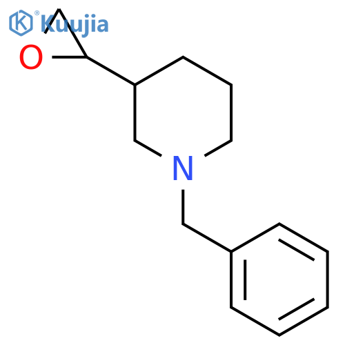 1-Benzyl-3-(oxiran-2-yl)piperidine structure