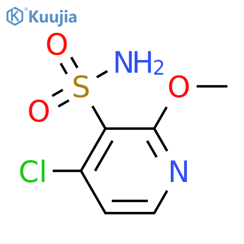 4-chloro-2-methoxypyridine-3-sulfonamide structure