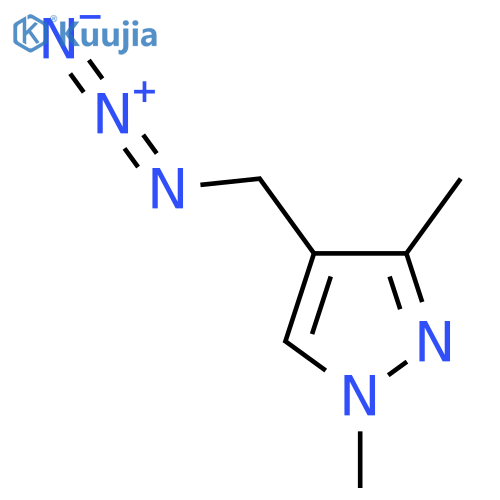 4-(azidomethyl)-1,3-dimethyl-1H-pyrazole structure