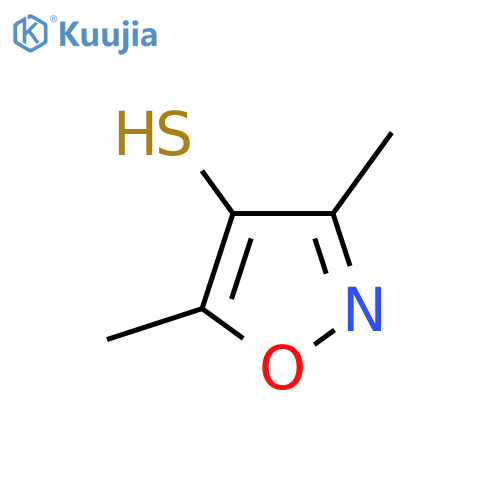 dimethyl-1,2-oxazole-4-thiol structure