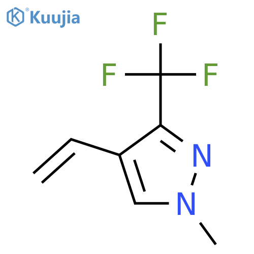 4-ethenyl-1-methyl-3-(trifluoromethyl)-1H-pyrazole structure