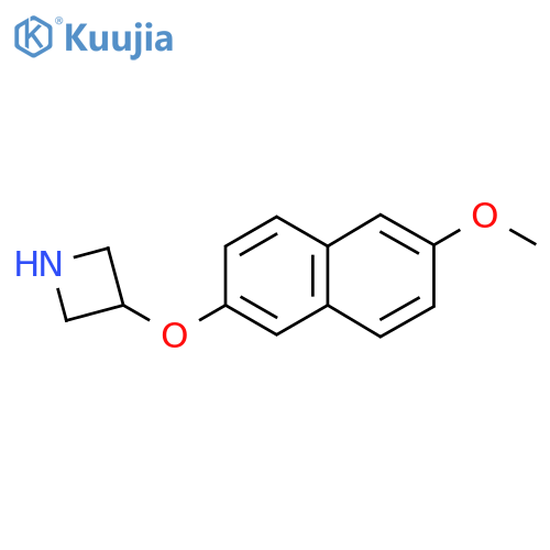3-(6-methoxynaphthalen-2-yl)oxyazetidine structure