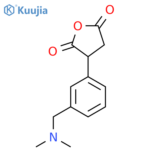 3-{3-(dimethylamino)methylphenyl}oxolane-2,5-dione structure