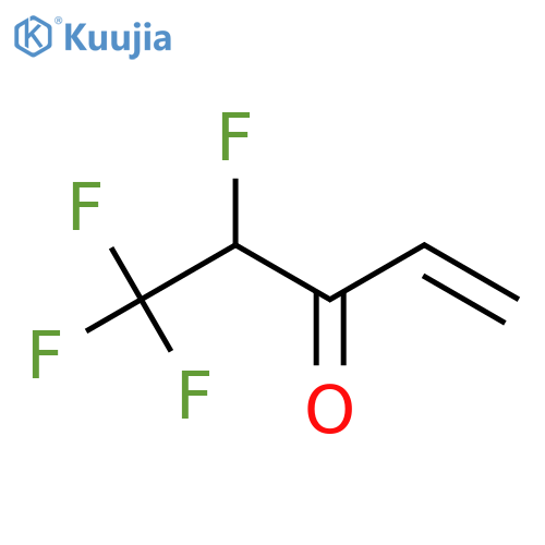 4,5,5,5-tetrafluoropent-1-en-3-one structure