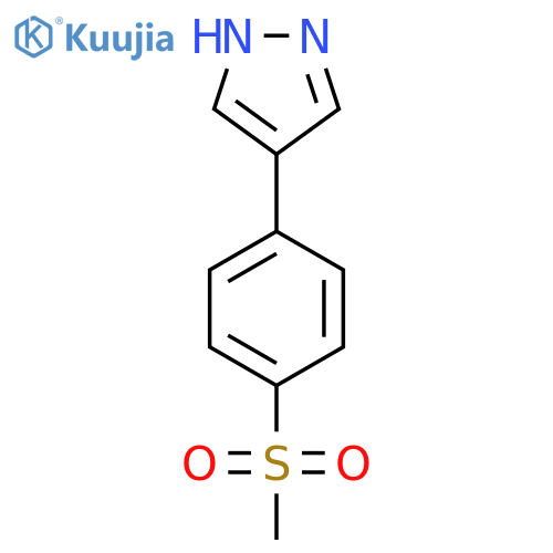 4-(4-methanesulfonylphenyl)-1H-pyrazole structure