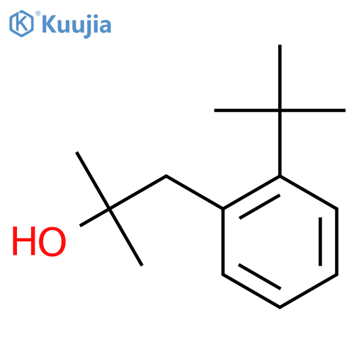 1-(2-tert-butylphenyl)-2-methylpropan-2-ol structure