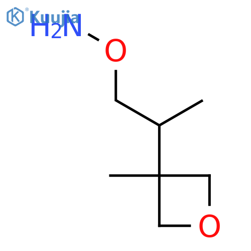 O-2-(3-methyloxetan-3-yl)propylhydroxylamine structure