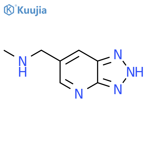 methyl({3H-1,2,3triazolo4,5-bpyridin-6-yl}methyl)amine structure