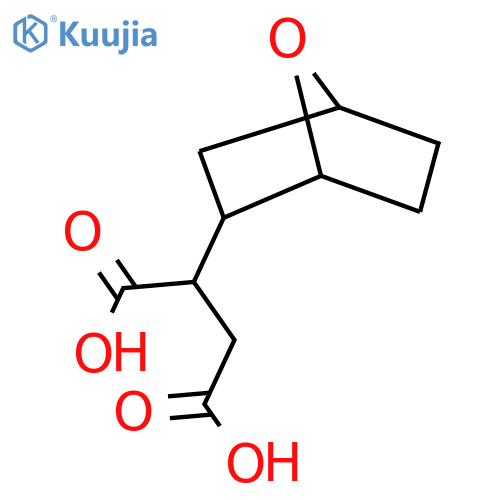 2-{7-oxabicyclo2.2.1heptan-2-yl}butanedioic acid structure