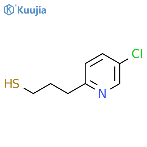 3-(5-chloropyridin-2-yl)propane-1-thiol structure