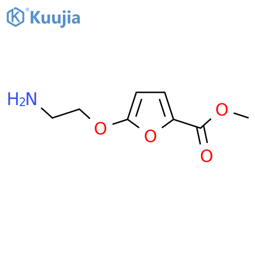 methyl 5-(2-aminoethoxy)furan-2-carboxylate structure