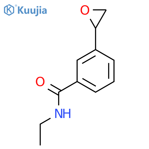 N-ethyl-3-(oxiran-2-yl)benzamide structure