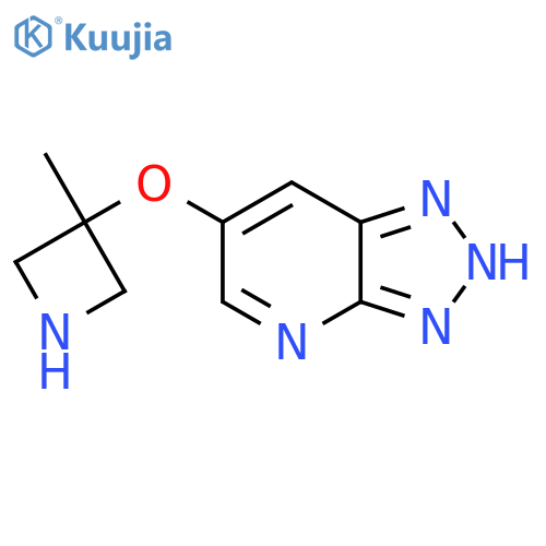 3-methyl-3-{3H-1,2,3triazolo4,5-bpyridin-6-yloxy}azetidine structure