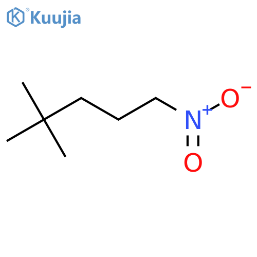 4,4-dimethyl-1-nitropentane structure