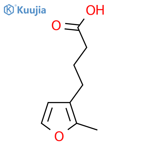 4-(2-methylfuran-3-yl)butanoic acid structure