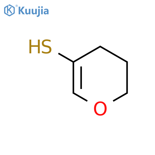 3,4-dihydro-2H-pyran-5-thiol structure