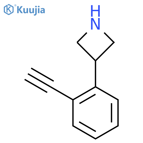 3-(2-ethynylphenyl)azetidine structure