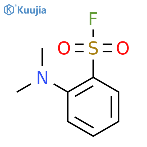 2-(dimethylamino)benzene-1-sulfonyl fluoride structure