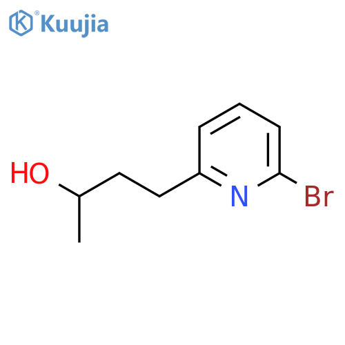4-(6-bromopyridin-2-yl)butan-2-ol structure