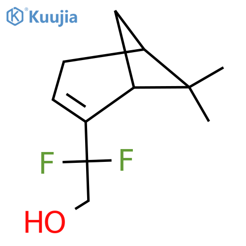 2-{6,6-dimethylbicyclo3.1.1hept-2-en-2-yl}-2,2-difluoroethan-1-ol structure