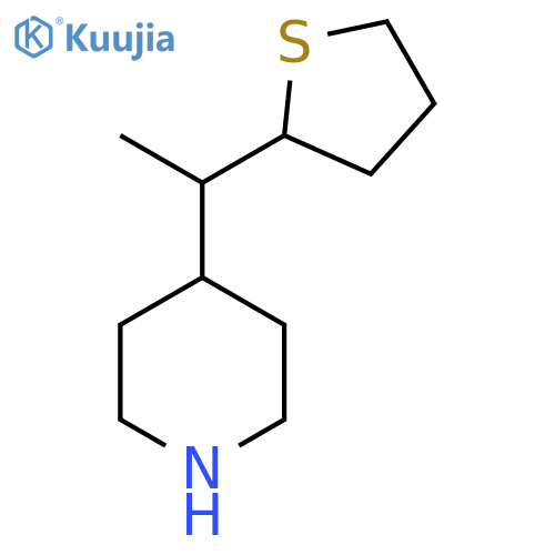 4-1-(thiolan-2-yl)ethylpiperidine structure