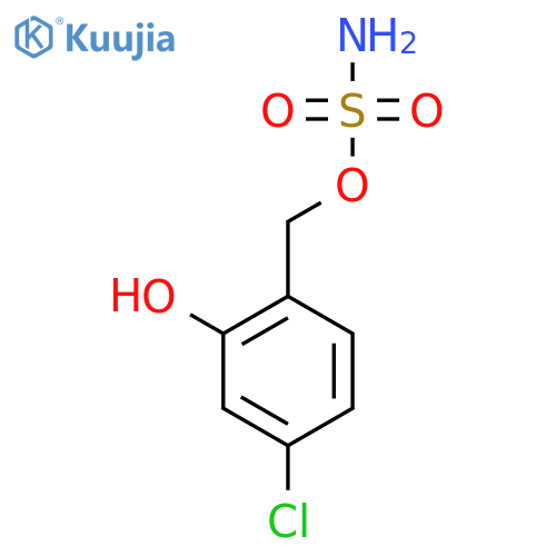 (4-chloro-2-hydroxyphenyl)methyl sulfamate structure