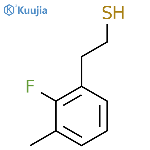 2-(2-fluoro-3-methylphenyl)ethane-1-thiol structure