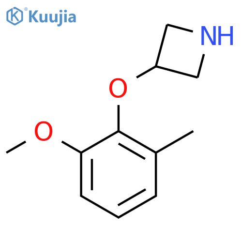 3-(2-methoxy-6-methylphenoxy)azetidine structure