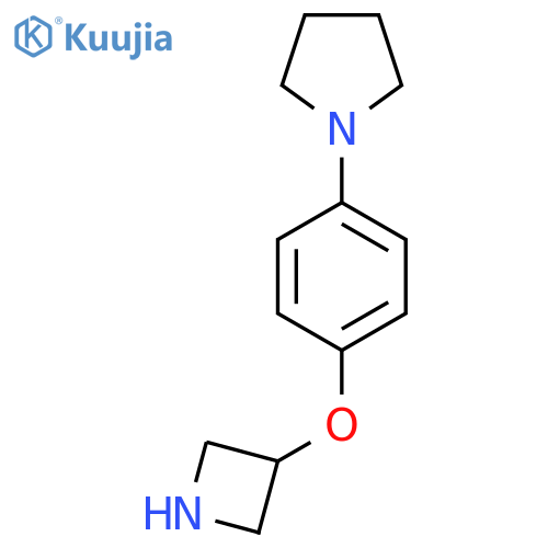 1-4-(azetidin-3-yloxy)phenylpyrrolidine structure