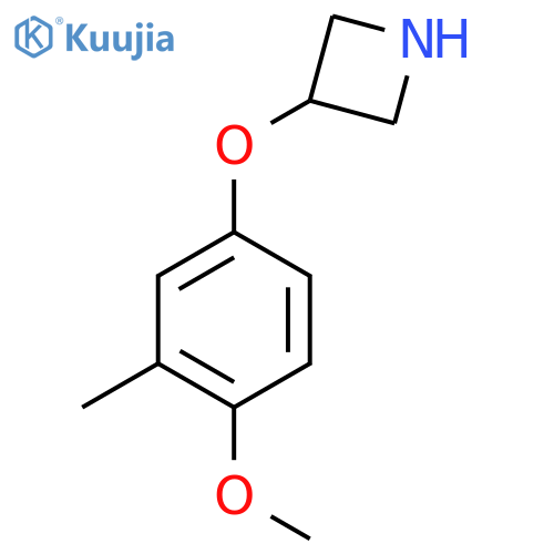 3-(4-methoxy-3-methylphenoxy)azetidine structure