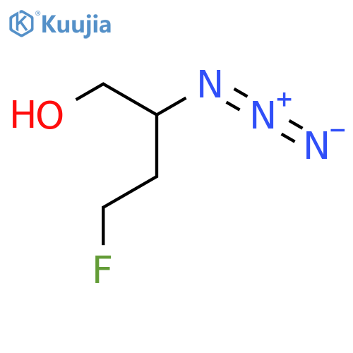2-azido-4-fluorobutan-1-ol structure
