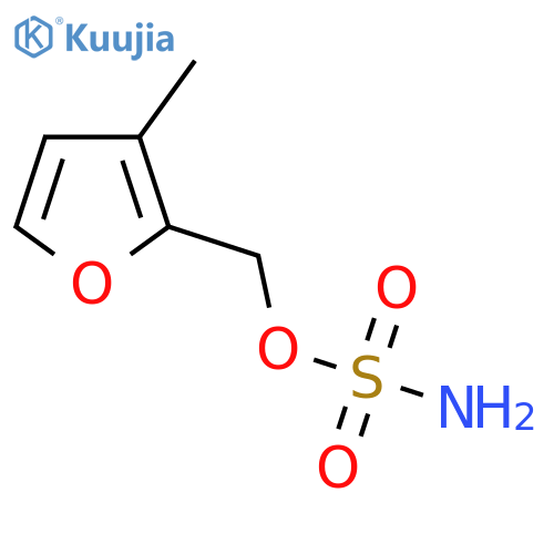 (3-methylfuran-2-yl)methyl sulfamate structure
