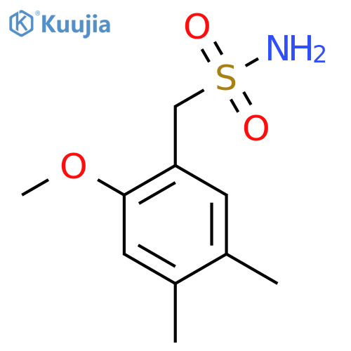 (2-methoxy-4,5-dimethylphenyl)methanesulfonamide structure