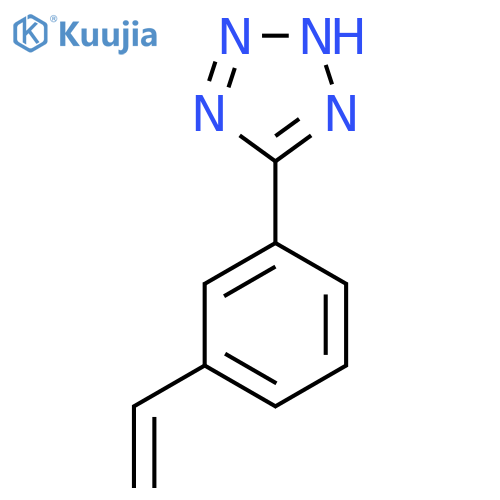 5-(3-ethenylphenyl)-1H-1,2,3,4-tetrazole structure