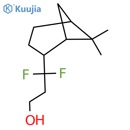 3-{6,6-dimethylbicyclo3.1.1heptan-2-yl}-3,3-difluoropropan-1-ol structure