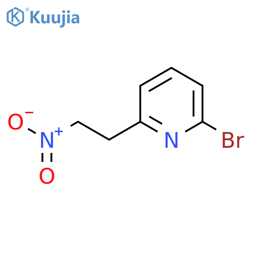 2-bromo-6-(2-nitroethyl)pyridine structure