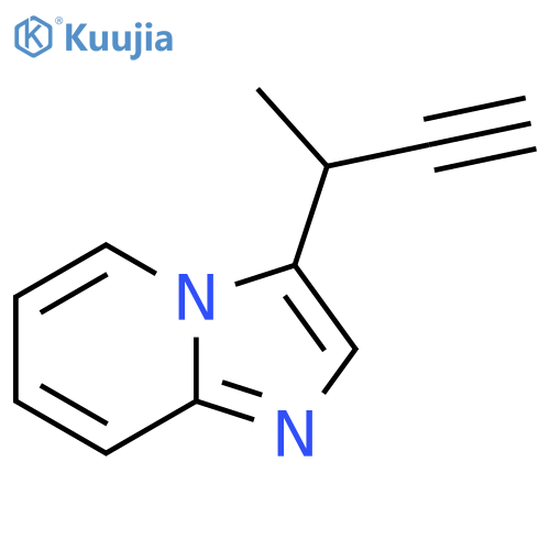 3-(but-3-yn-2-yl)imidazo1,2-apyridine structure