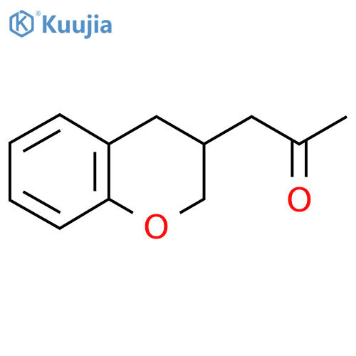 1-(3,4-dihydro-2H-1-benzopyran-3-yl)propan-2-one structure