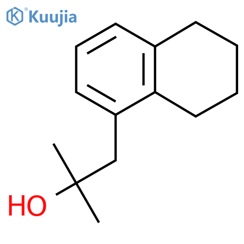 2-methyl-1-(5,6,7,8-tetrahydronaphthalen-1-yl)propan-2-ol structure