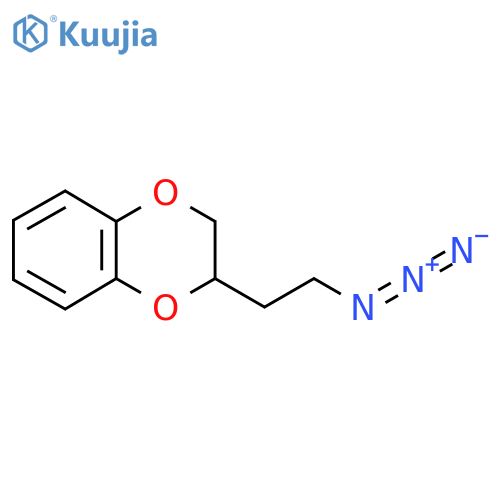 2-(2-azidoethyl)-2,3-dihydro-1,4-benzodioxine structure