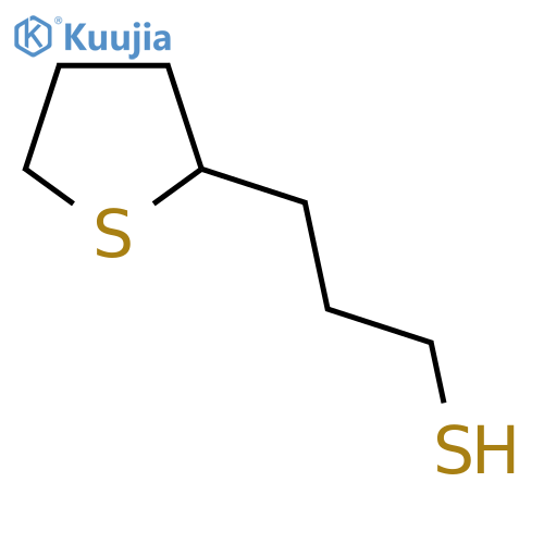 3-(thiolan-2-yl)propane-1-thiol structure