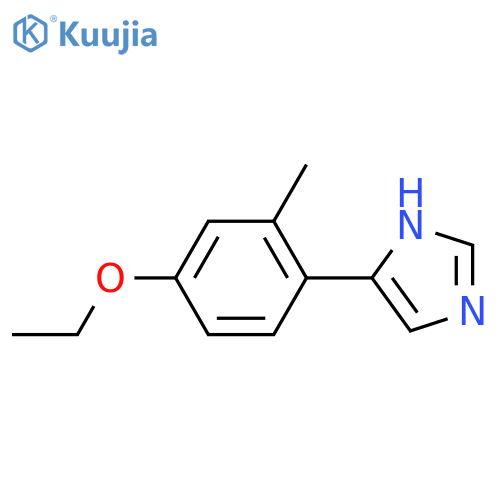 4-(4-ethoxy-2-methylphenyl)-1H-imidazole structure