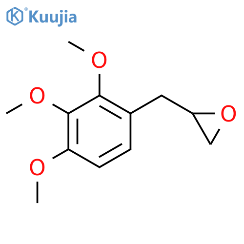 2-(2,3,4-trimethoxyphenyl)methyloxirane structure