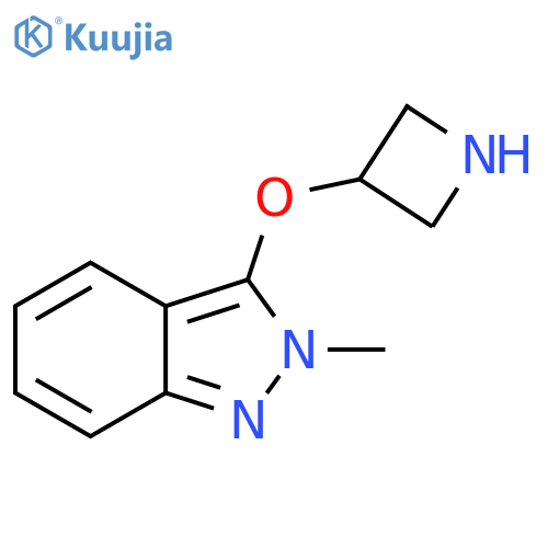 3-(azetidin-3-yloxy)-2-methyl-2H-indazole structure