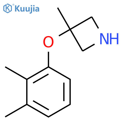 3-(2,3-dimethylphenoxy)-3-methylazetidine structure