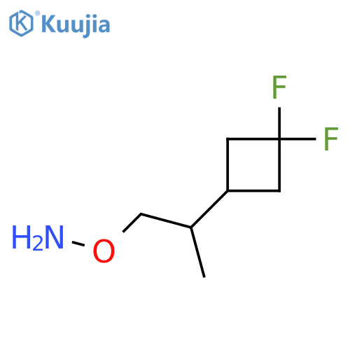 O-2-(3,3-difluorocyclobutyl)propylhydroxylamine structure