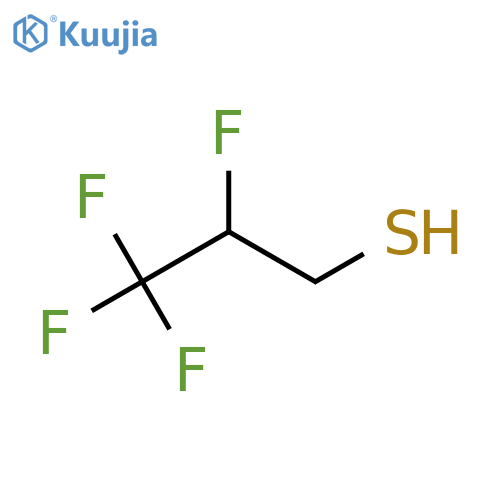 2,3,3,3-tetrafluoropropane-1-thiol structure