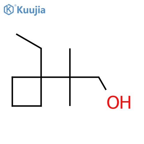 2-(1-ethylcyclobutyl)-2-methylpropan-1-ol structure